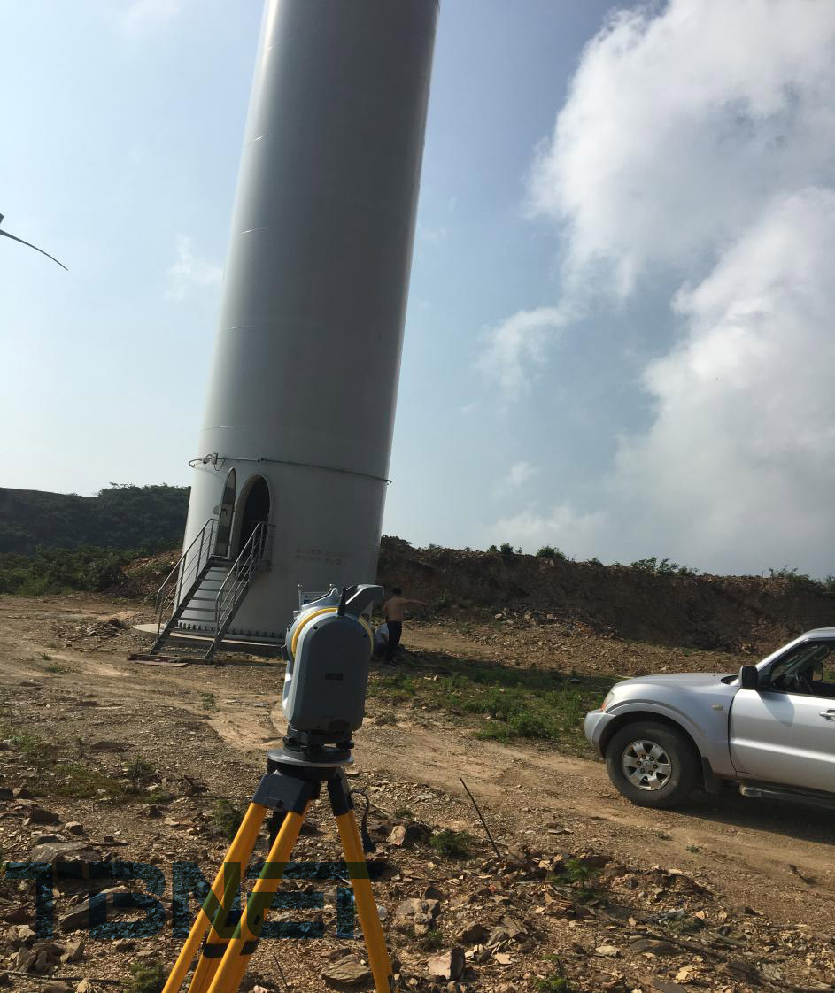 SX10三维扫描仪在风电场三维数字化监测