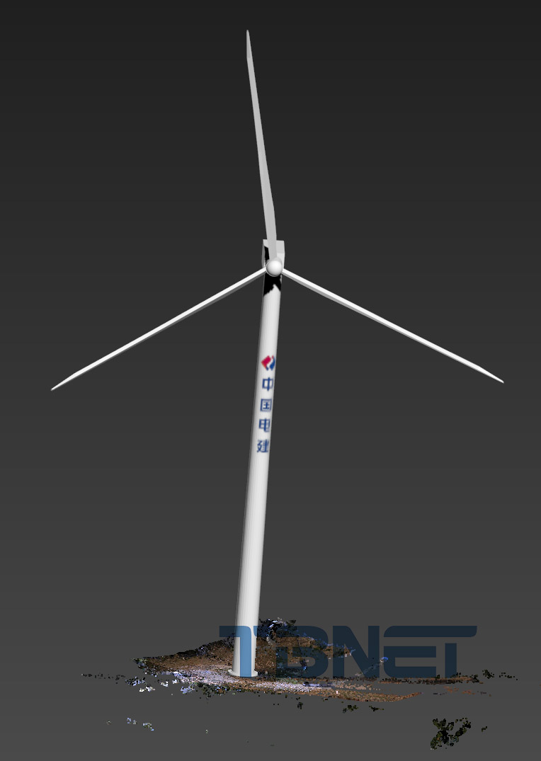 SX10三维扫描仪在风电场三维数字化监测