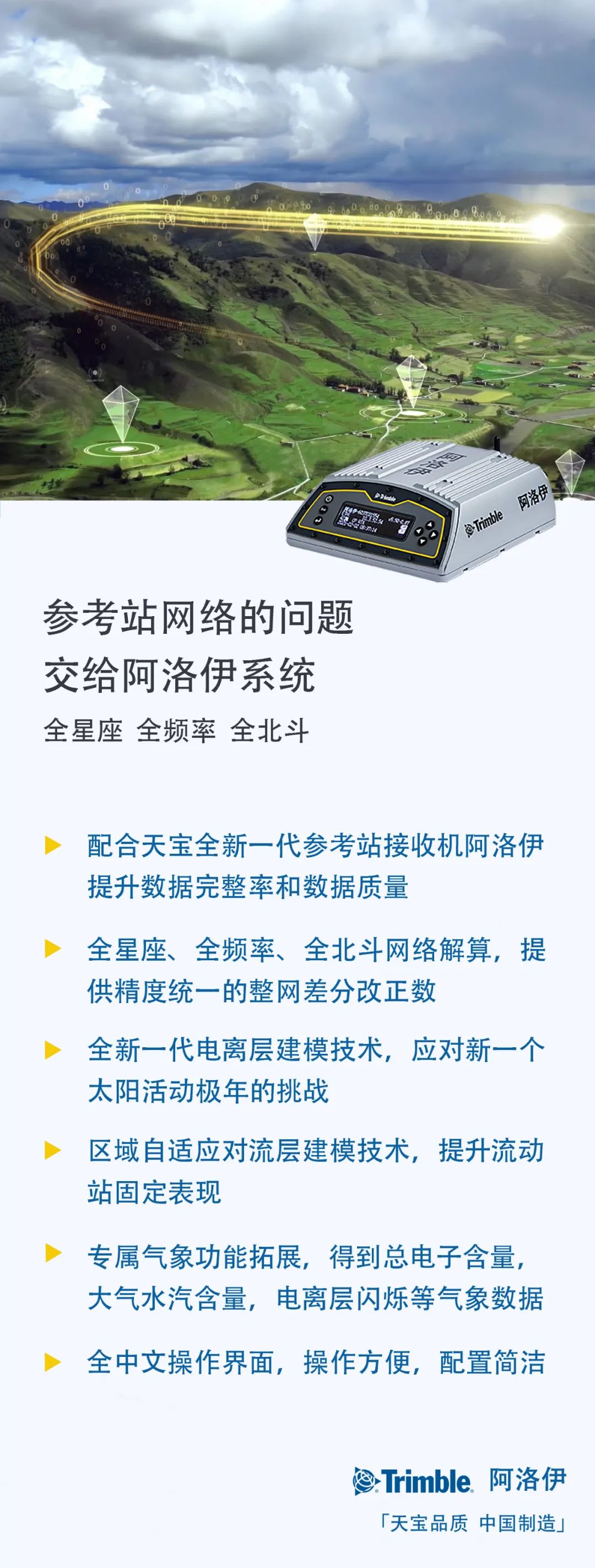Trimble，天宝耐特，天宝一级供应商，GNSS接收机，参考站，北斗，中国制造