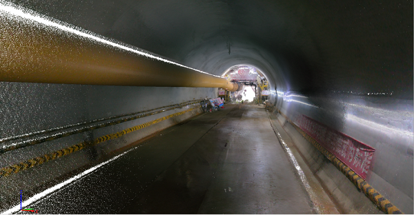 交通基建，隧道检测，隧道测量，SLAM扫描仪，灵光L2pro，激光雷达，点云建模，点云模型，三维测量，天宝耐特，专业三维测绘解决方案提供商，027-59880803