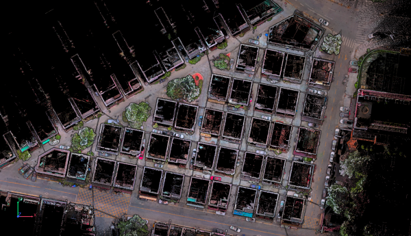 老旧小区改造，城市更新，立面改造，灵光L2pro，SLAM技术，手持三维扫描仪，天宝耐特，测绘地理信息解决方案提供商，027-59880803