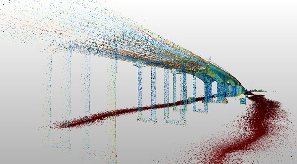 桥梁工程，健康监测，手持SLAM，三维激光测量，跨海大桥，桥梁数字化运维，天宝耐特，测绘地理信息服务供应商，027-59880803