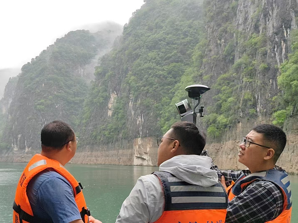 航道测绘，复杂场景测绘，电子航道，激光雷达，灵光L2pro，手持扫描仪，手持SLAM，电子航道，数字航道，长江沿渡河，天宝耐特，测绘地理信息服务供应商