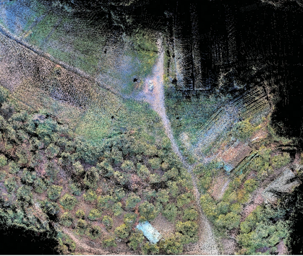 灵光L2pro 手持扫描仪，林地测绘，山地测绘，农林复杂地形测绘，林木资源普查，三维激光扫描，天宝耐特，测绘地理信息服务供应商，027-59880803