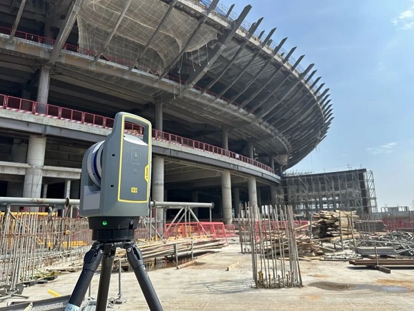 钢结构检测，大型体育馆三维扫描，三维激光扫描，天宝X9扫描仪，天宝耐特，建造施工，数字化施工管控，天宝耐特，测绘地理信息服务供应商，027-59880803