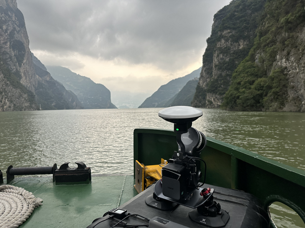 SLAM应用案例，航道测绘，赣江航道通航，灵光L2pro手持扫描仪，手持激光雷达，天宝耐特，三维扫描技术服务，手持SLAM，测绘地理信息解决方案供应商，027-59880803