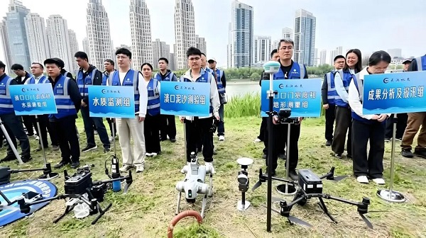 水文应急监测演练，防汛应急，智能测绘设备供应商，机器狗，人工智能，SLAM扫描仪，北斗接收机，天宝耐特，测绘地理信息服务供应商，027-59880803
