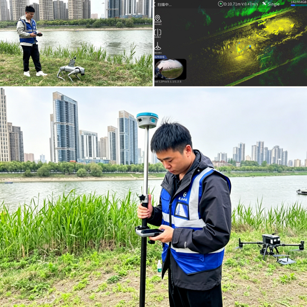 水文应急监测演练，防汛应急，智能测绘设备供应商，机器狗，人工智能，SLAM扫描仪，北斗接收机，天宝耐特，测绘地理信息服务供应商，027-59880803